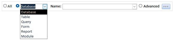 Filter Object Differences by Object Type and Name Filter Object Differences by Object Type and Name